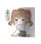 犬系彼女（個別スタンプ：7）
