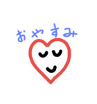 ハートな気持ち（個別スタンプ：2）