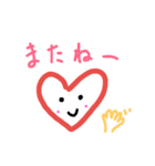 ハートな気持ち（個別スタンプ：9）
