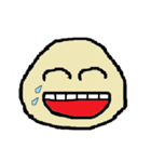 顔と手で表現する男（個別スタンプ：3）