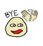 顔と手で表現する男（個別スタンプ：22）