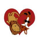 Lion and fox's daily（個別スタンプ：8）