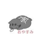 灰色くもねこ（個別スタンプ：5）