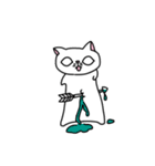 ねこねこぶっさ（個別スタンプ：5）