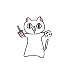 ねこねこぶっさ（個別スタンプ：9）