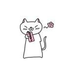 ねこねこぶっさ（個別スタンプ：12）