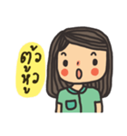 little dark green（個別スタンプ：10）