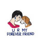 Me and My Beagle Too（個別スタンプ：8）