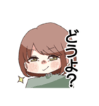 マッシュくんと女の子（個別スタンプ：8）