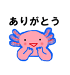ほんわか＆ラブリー！！ウーパールーパー（個別スタンプ：17）