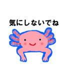 ほんわか＆ラブリー！！ウーパールーパー（個別スタンプ：22）