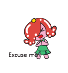 トマトの妖精トマ子（個別スタンプ：3）