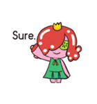 トマトの妖精トマ子（個別スタンプ：5）