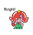 トマトの妖精トマ子（個別スタンプ：19）