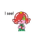 トマトの妖精トマ子（個別スタンプ：36）