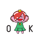 トマトの妖精トマ子（個別スタンプ：38）