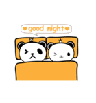 ビブパンダ第1弾：かわいい動くスタンプ（個別スタンプ：4）