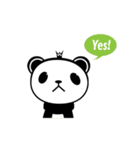 ビブパンダ第1弾：かわいい動くスタンプ（個別スタンプ：18）