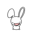 ゆるーいうさぎの日常（個別スタンプ：1）