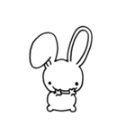ゆるーいうさぎの日常（個別スタンプ：2）