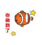 (In Chinene) CG Clownfish (1)（個別スタンプ：6）