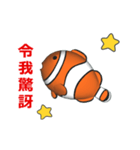 (In Chinene) CG Clownfish (1)（個別スタンプ：15）