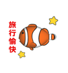 (In Chinene) CG Clownfish (2)（個別スタンプ：8）