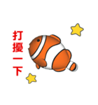 (In Chinene) CG Clownfish (2)（個別スタンプ：15）