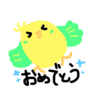 カラフル インコ！（個別スタンプ：6）