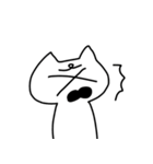 無表情ねこさま（個別スタンプ：4）
