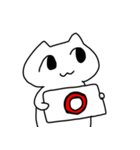無表情ねこさま（個別スタンプ：12）