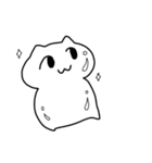 無表情ねこさま（個別スタンプ：16）