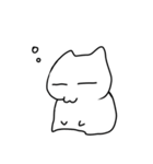 無表情ねこさま（個別スタンプ：35）