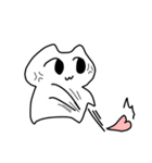 無表情ねこさま（個別スタンプ：37）
