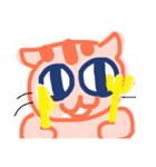 キマグレにゃ（個別スタンプ：4）