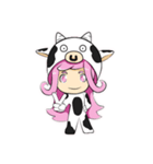 Little cow sticker（個別スタンプ：1）