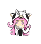 Little cow sticker（個別スタンプ：12）