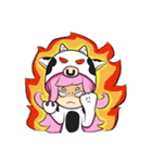 Little cow sticker（個別スタンプ：14）