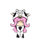 Little cow sticker（個別スタンプ：39）
