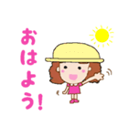 かおりちゃん3夏（個別スタンプ：11）