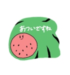 なつのつめあわせ（個別スタンプ：8）