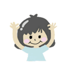 Girls Daily Life And Expression（個別スタンプ：8）