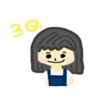 Girls Daily Life And Expression（個別スタンプ：10）