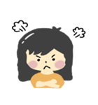 Girls Daily Life And Expression（個別スタンプ：12）
