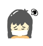 Girls Daily Life And Expression（個別スタンプ：13）