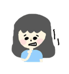 Girls Daily Life And Expression（個別スタンプ：16）