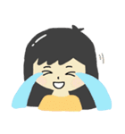 Girls Daily Life And Expression（個別スタンプ：18）