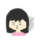 Girls Daily Life And Expression（個別スタンプ：21）