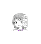 重い女の子（個別スタンプ：8）