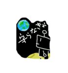 無表情ロボットくん（個別スタンプ：28）